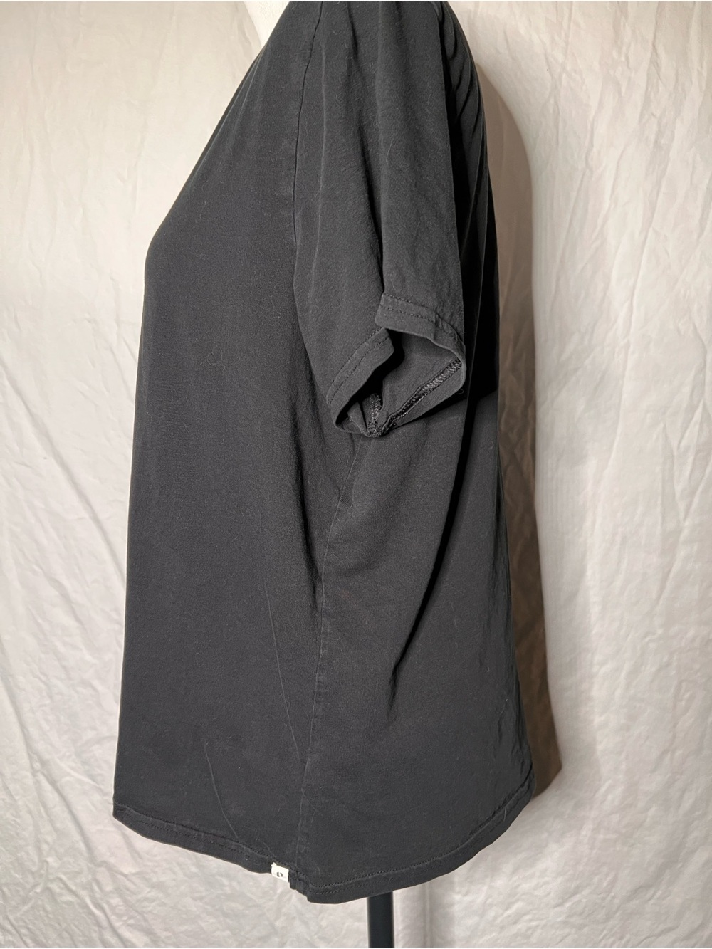 Pact Classic Black Crewneck Women's Top - Picture 3 of 5